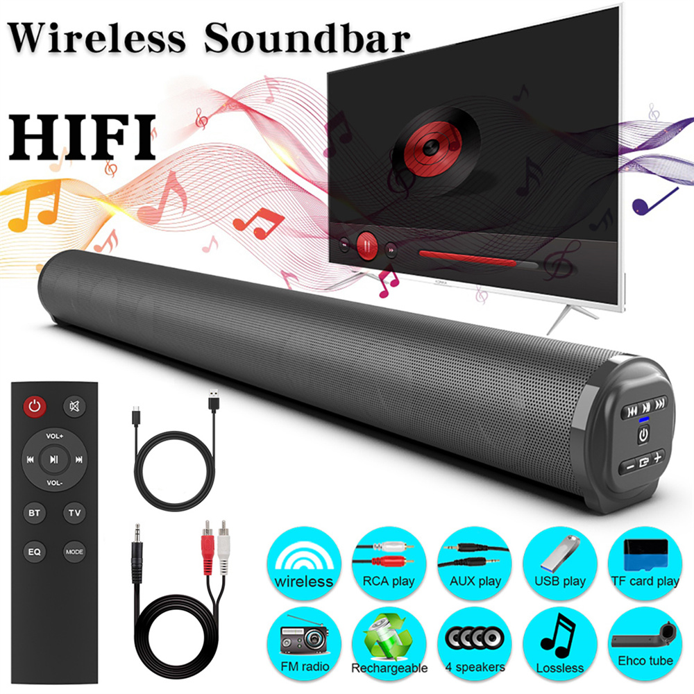 Home Cinema Wireless Speakers - Ses Çubuğu TV Ses Sistemi Bluetooth