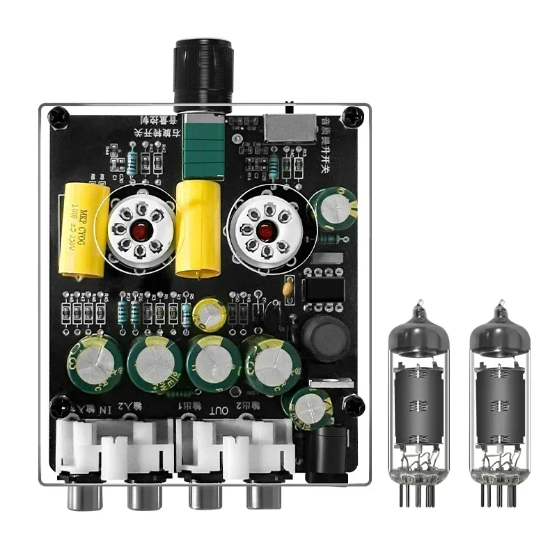 Home Cinema Theater - Yükseltilmiş 6K4 Tüp Preamplifikatör Amplifikatörler HiFi