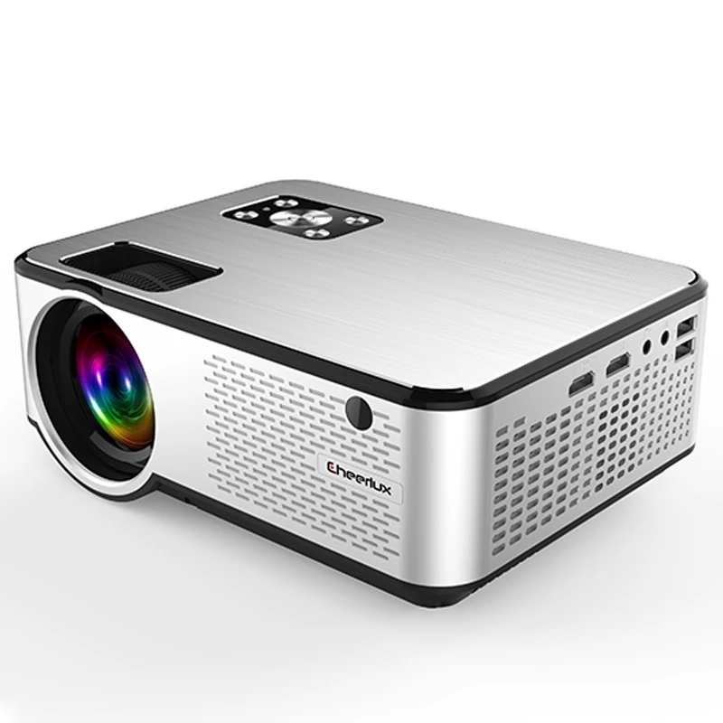 Home Cinema Portable - Cheerlux C9 Akıllı Projektör Mini 4K