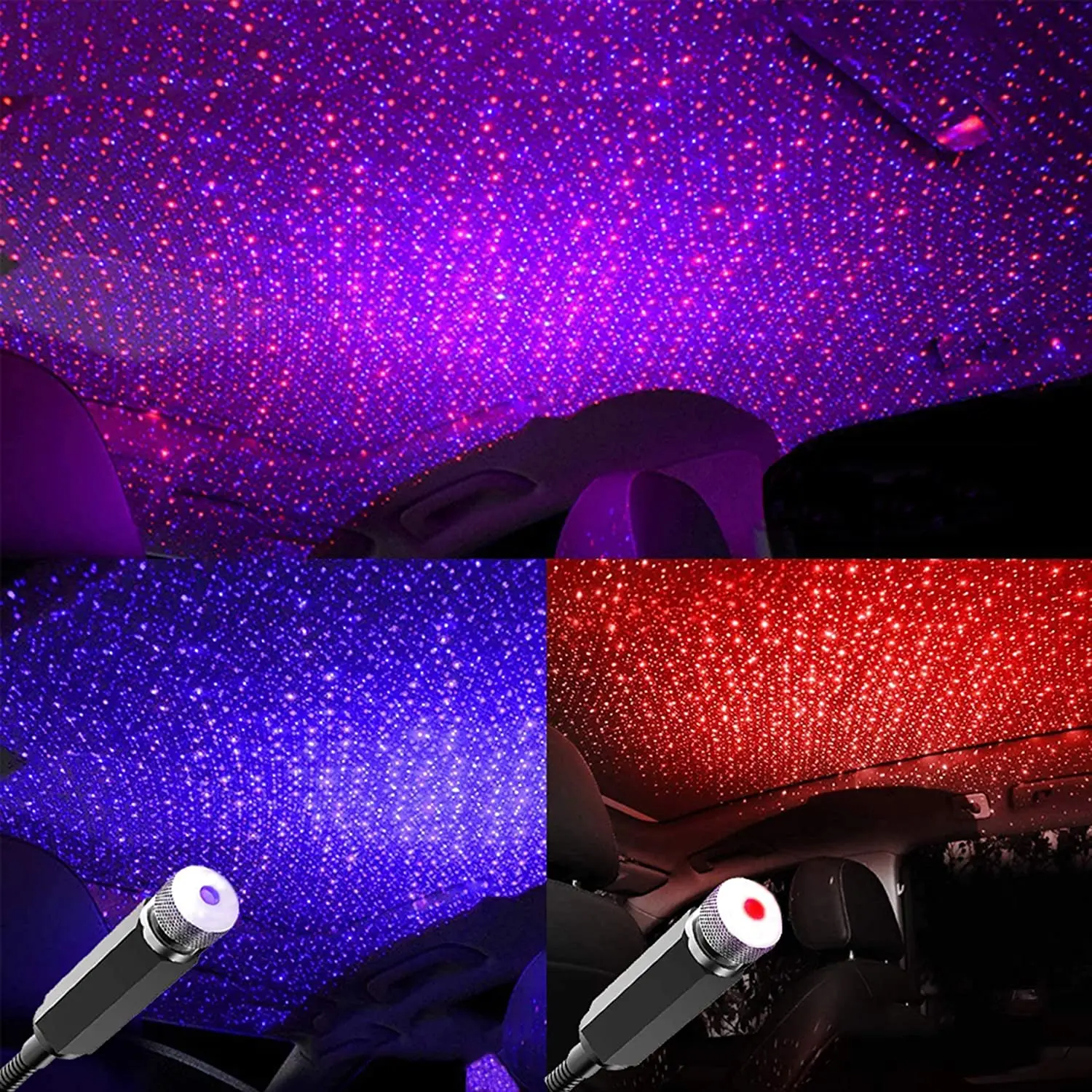 Projector Mount Ceiling - Romantik LED Yıldızlı Gökyüzü Gece Lambası