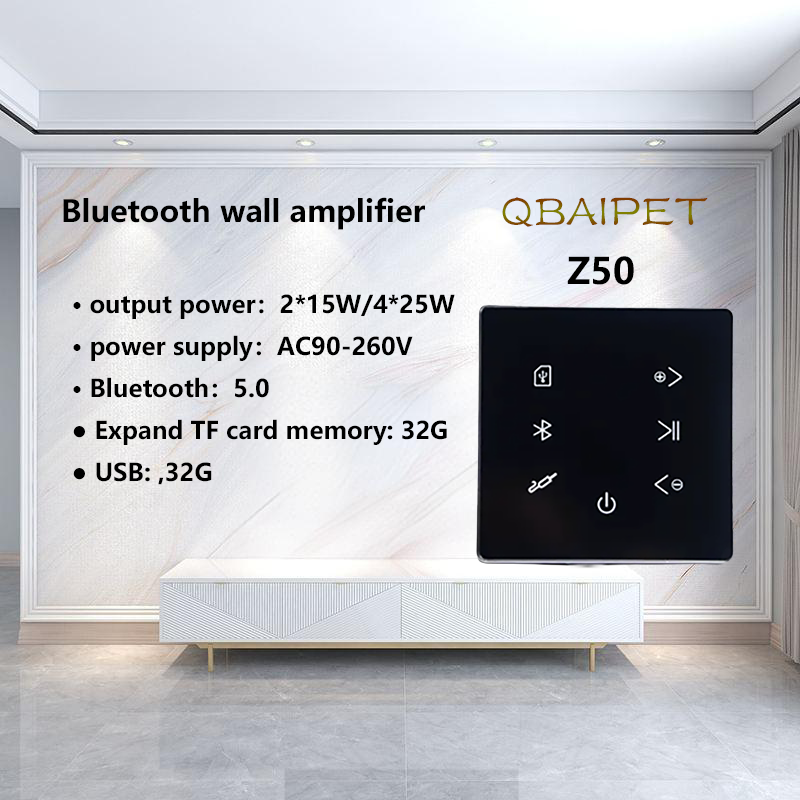 Home Cinema Audio System - Bluetooth duvar amplifikatör ev sineması ses