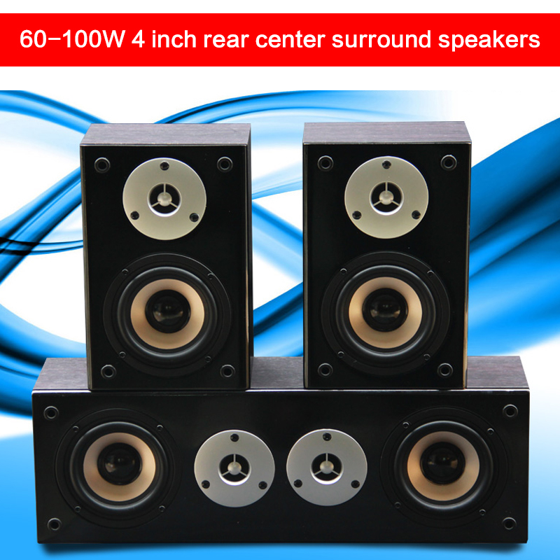 Home Cinema Audio System - 100W 4 inç yüksek güç duvar