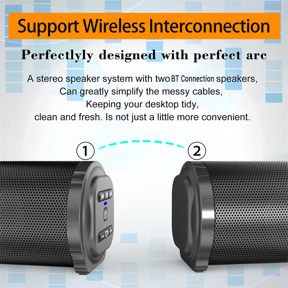 Ses Çubuğu TV Ses Sistemi Blue - Home Cinema Wireless Speakers incelemesi ve fiyatı
