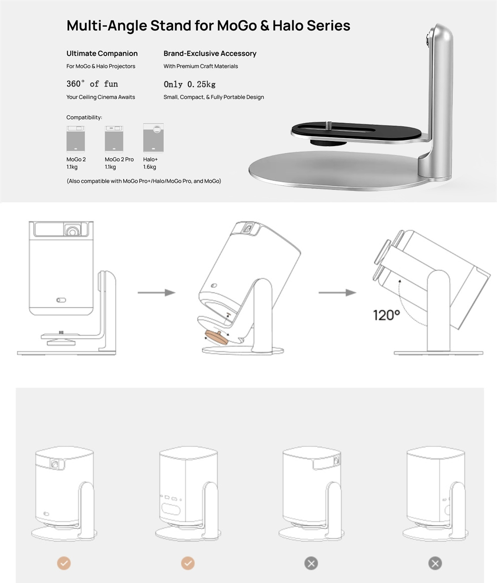 Çok Açılı Projektör Standı Aya - Projector Mount Ceiling incelemesi ve fiyatı