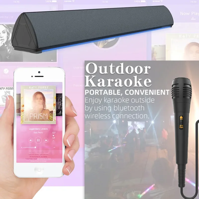 60W kablosuz TV PC soundbar'da - Home Cinema Wireless Speakers incelemesi ve fiyatı