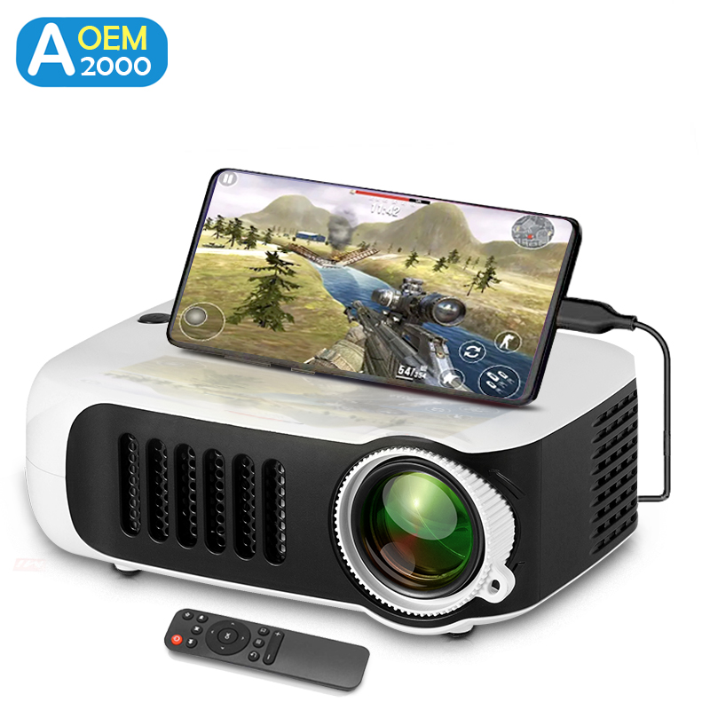 A2000 Mini Projektör Taşınabil - Home Cinema Compact incelemesi ve fiyatı