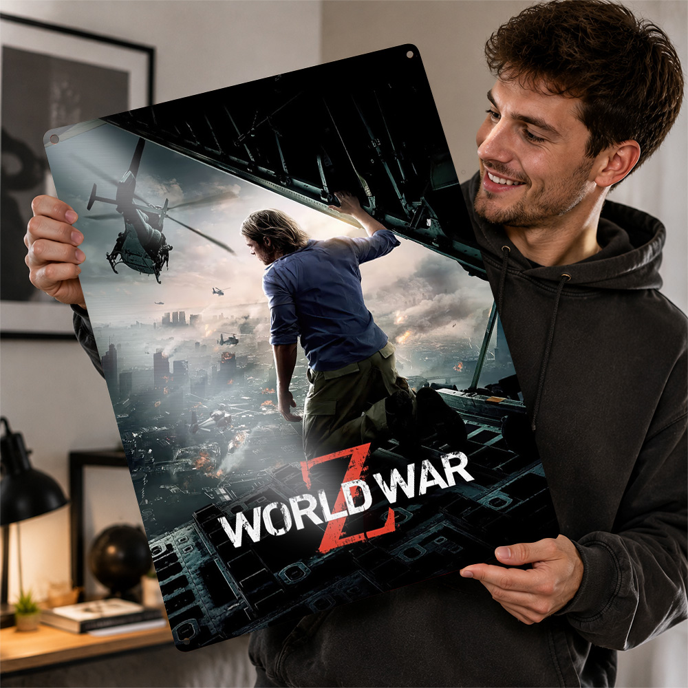 World War Z Film Posteri Sinem - Home Cinema Gifts incelemesi ve fiyatı