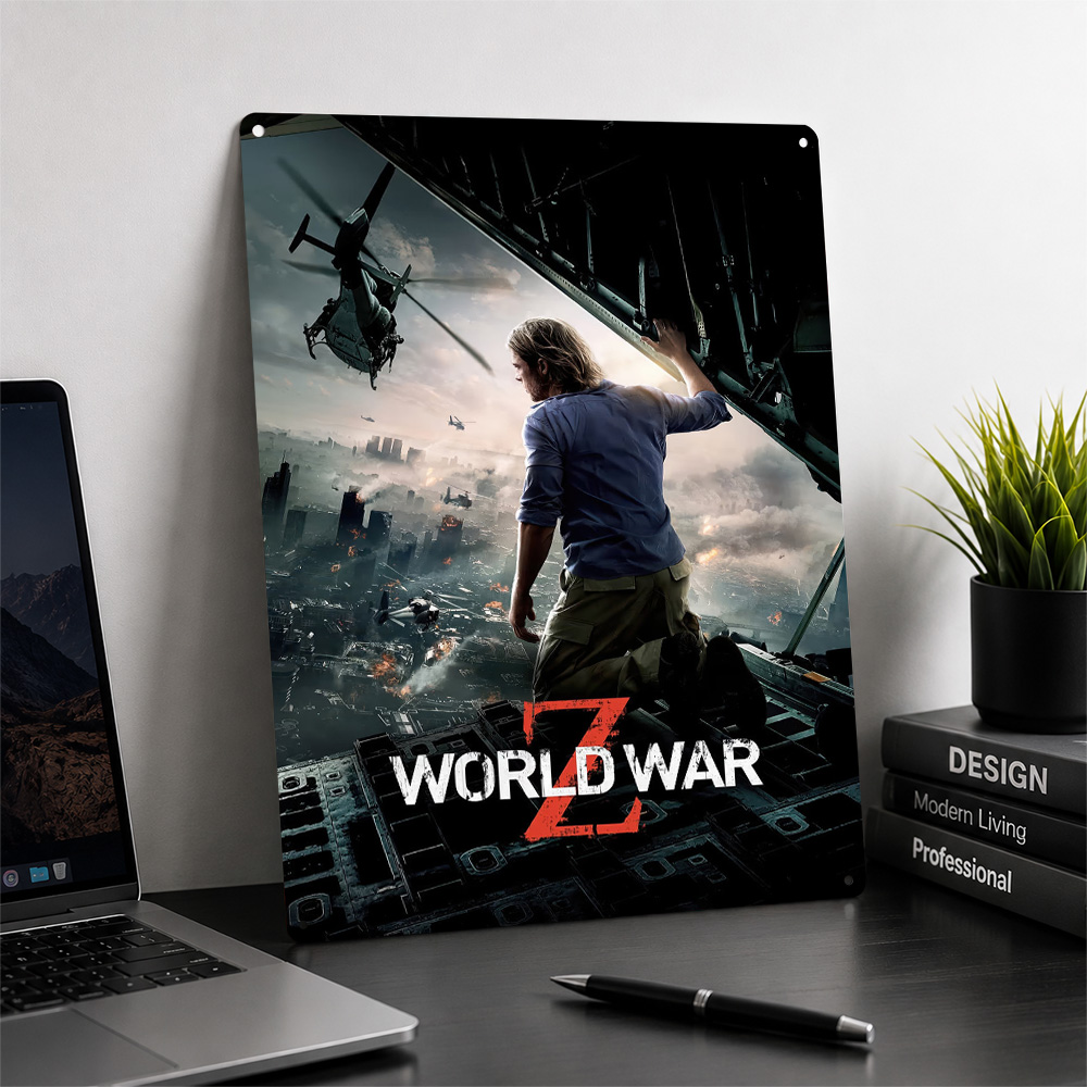 World War Z Film Posteri Sinem - Home Cinema Gifts incelemesi ve fiyatı