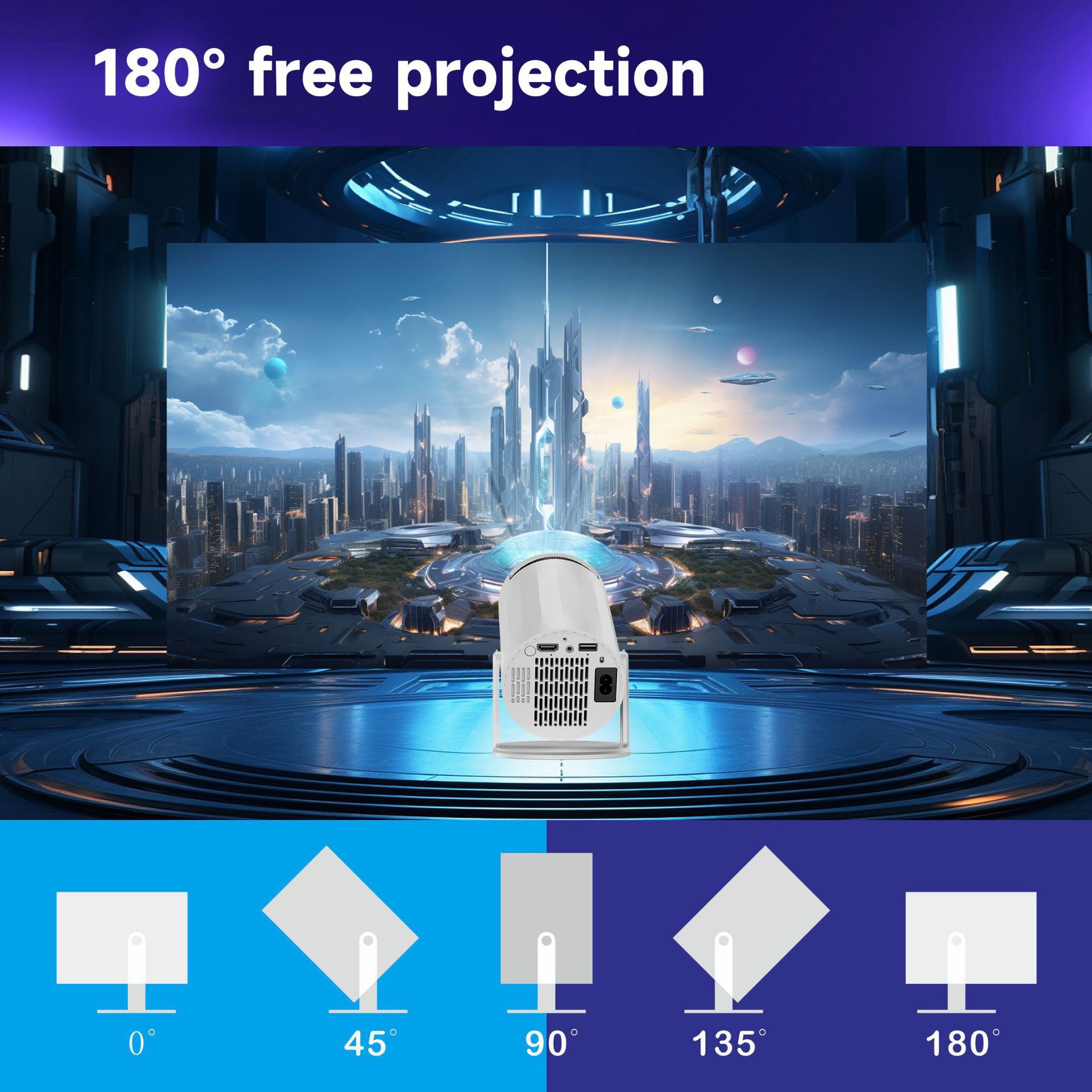 Salange X8Mini Akıllı Projektö - Home Cinema Entertainment incelemesi ve fiyatı