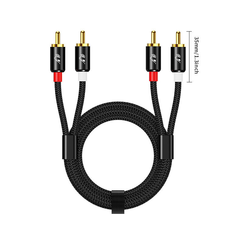 RG 2 RCA - 2 RCA Stereo Kablo, - Home Cinema Theater incelemesi ve fiyatı