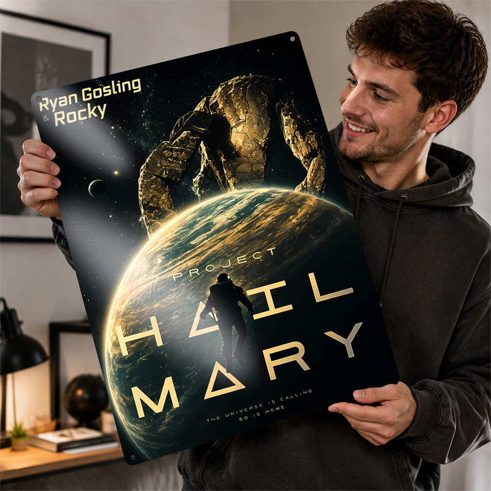 Project Hail Mary Film Posteri - Home Cinema Gifts incelemesi ve fiyatı