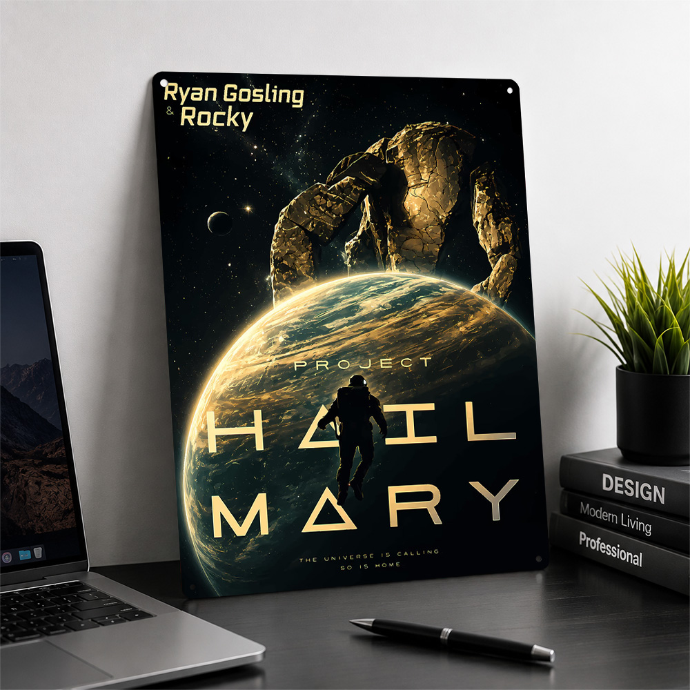 Project Hail Mary Film Posteri - Home Cinema Gifts incelemesi ve fiyatı