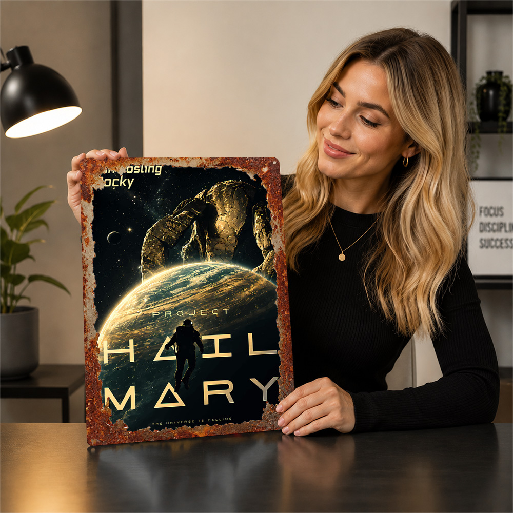 Project Hail Mary Film Posteri - Home Cinema Gifts incelemesi ve fiyatı