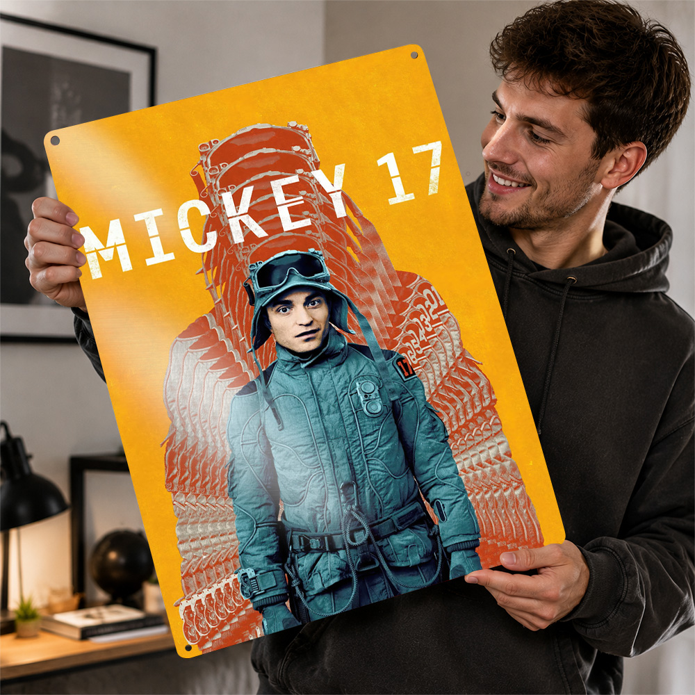 Mickey 17 Film Metal Posteri S - Home Cinema Gifts incelemesi ve fiyatı