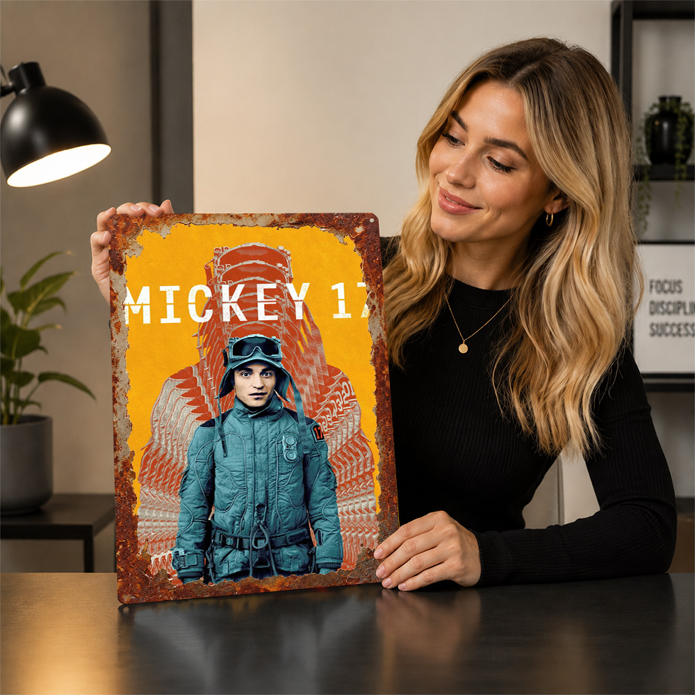 Mickey 17 Film Metal Posteri S - Home Cinema Gifts incelemesi ve fiyatı