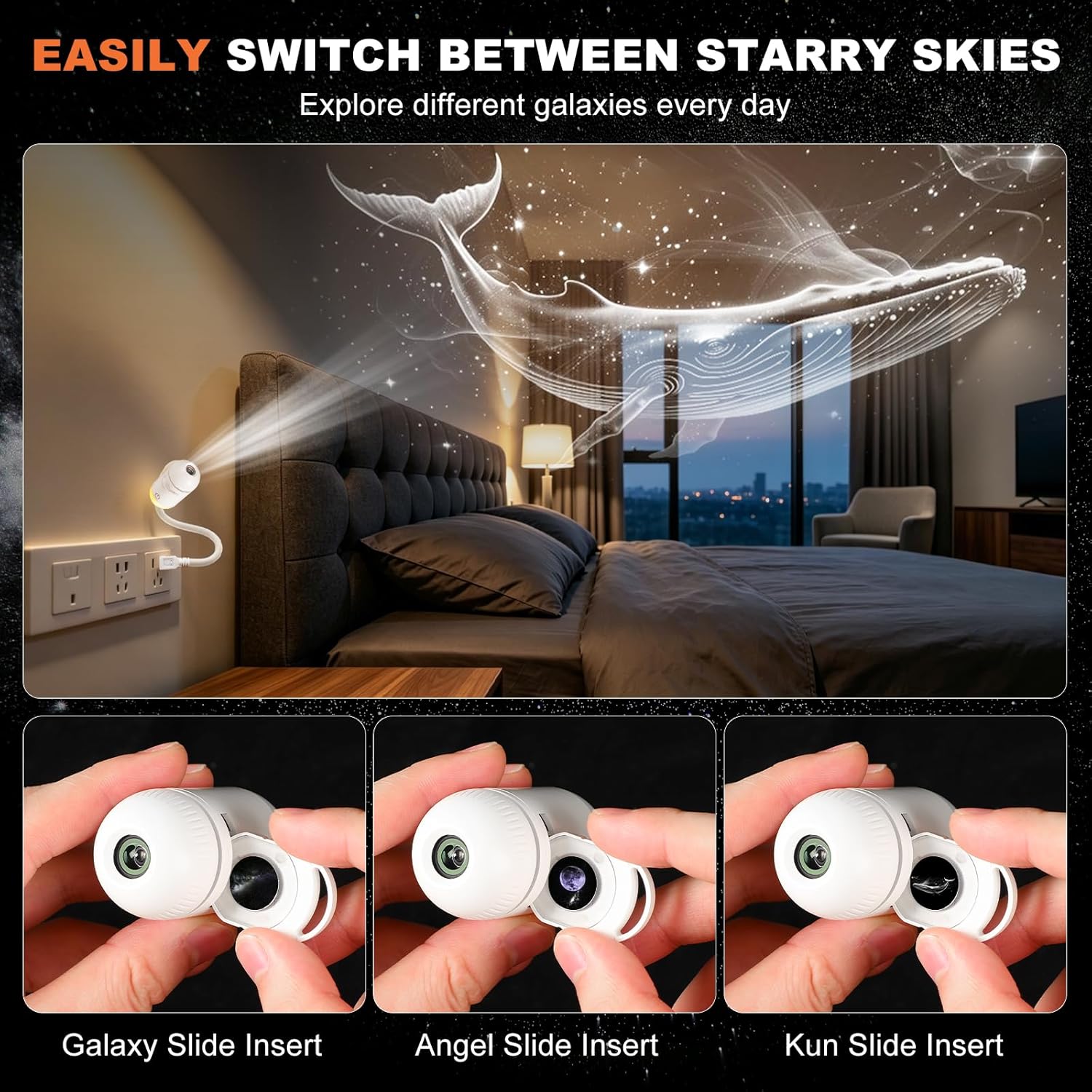 Galaxy Projektör Gece Lambası, - Projector Mount Ceiling incelemesi ve fiyatı