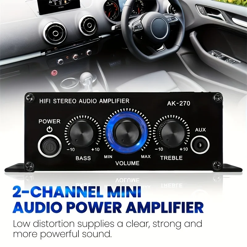 AK-270 12V/24V 400W Kompakt Gü - Home Cinema Compact incelemesi ve fiyatı