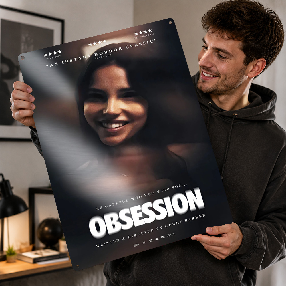 Obsession Film Metal Posteri S - Home Cinema Gifts incelemesi ve fiyatı