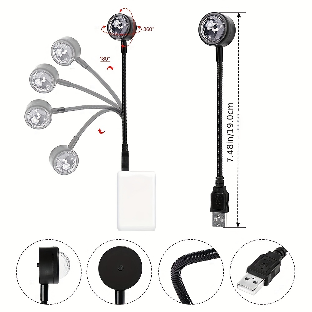 Araç LED Yıldızlı Gökyüzü Gece - Projector Mount Ceiling incelemesi ve fiyatı