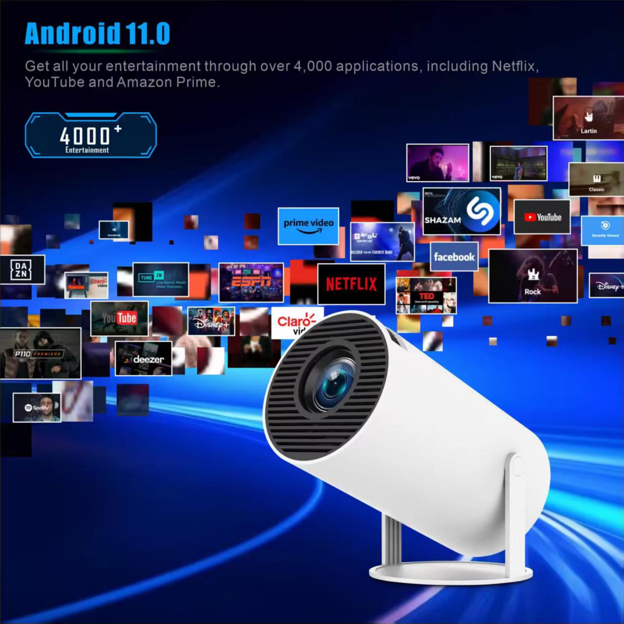 Mini HY300 Taşınabilir Projekt - Home Cinema Compact incelemesi ve fiyatı