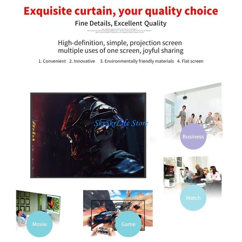 E65E 150 inç 16:9 projeksiyon  - Home Cinema Portable incelemesi ve fiyatı