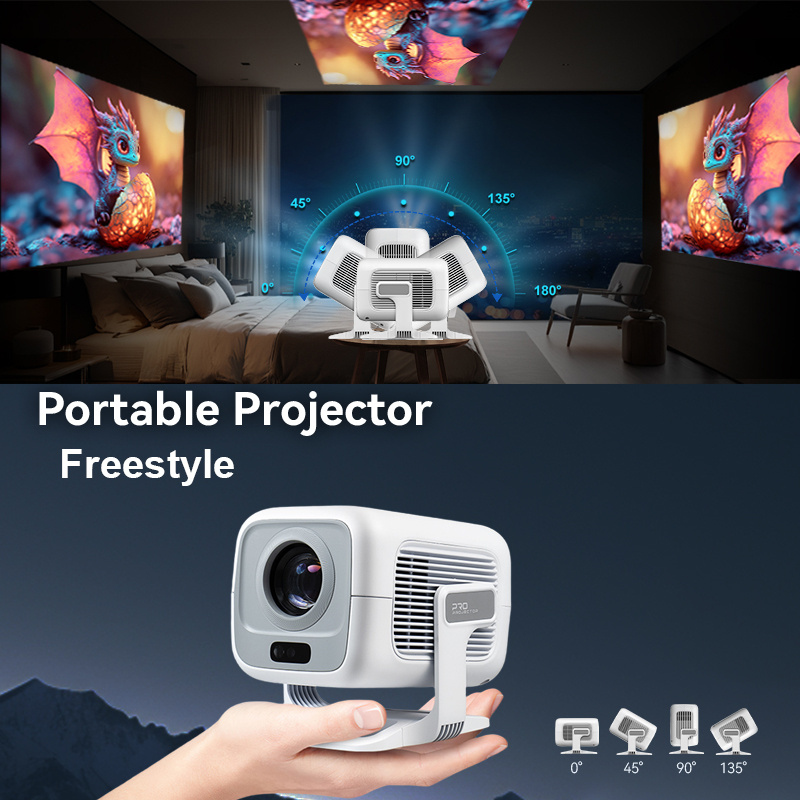 HUAWEISHI 4K Projektör Android - Home Cinema Entertainment incelemesi ve fiyatı