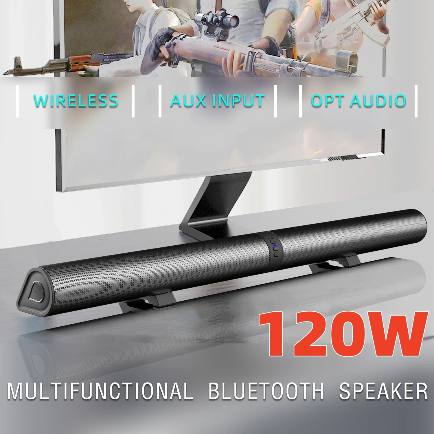 FM Soundbar TV Bluetooth Hopar - Home Cinema Wireless Speakers incelemesi ve fiyatı